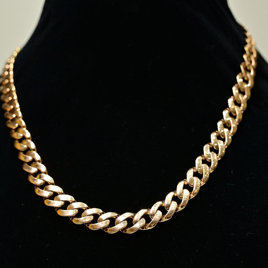 Chunkey Gold Curb Chain