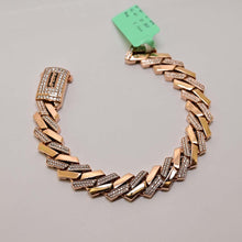 Diamond Cuban Gold Bracelet