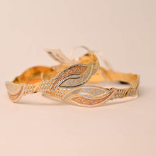 Fancy Gold Plated Bangle Set