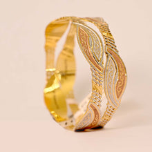 Fancy Gold Plated Bangle Set