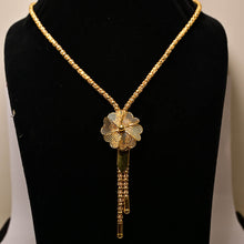 Flower Tassel necklace