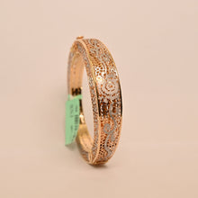 Gold Metal Bangle Bracelet