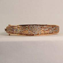 Gold Metal Bangle Bracelet