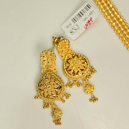 Radhe Krishna Gold Necklace