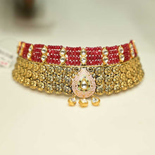 Ruby Kundan Choker Necklace