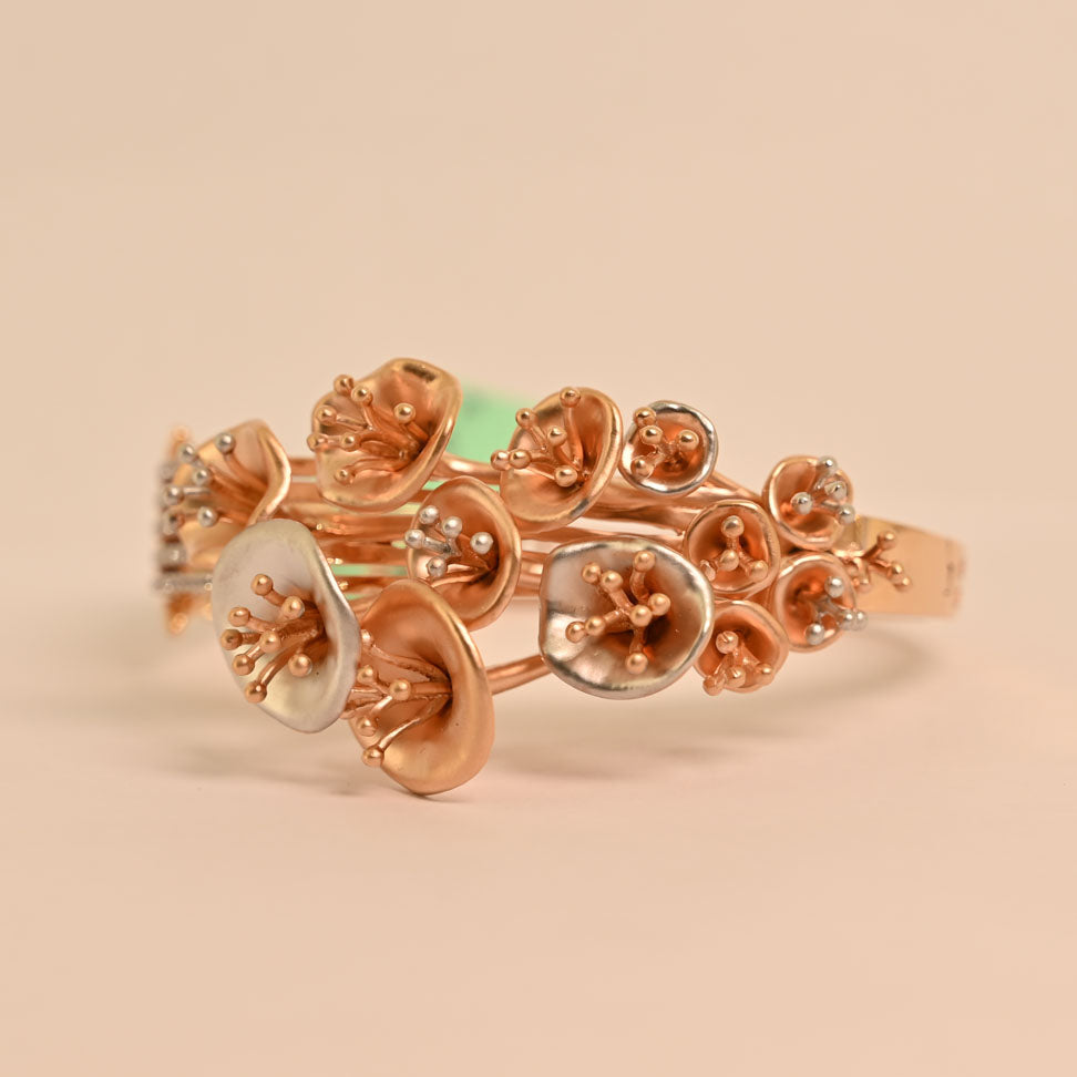 SNJ Floral Stone Bracelet