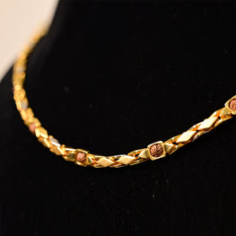 Shankh Kriva Gold Chain