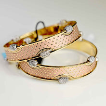 SNJ Gold Plated Bangles
